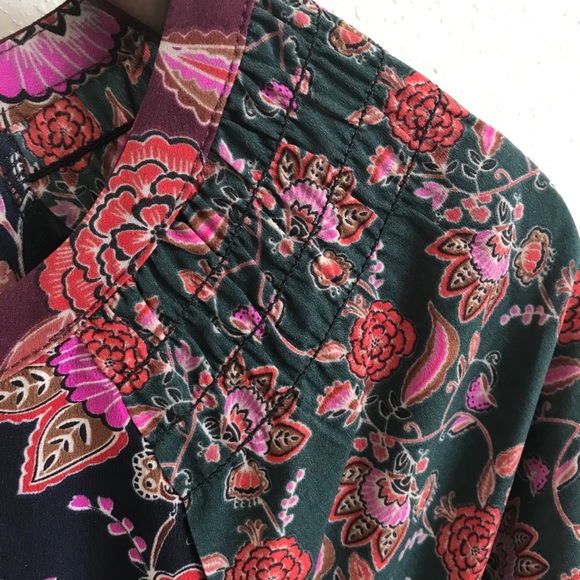 CAbi Festive Maxi Dress in Patchwork Floral - Picture 6 of 9